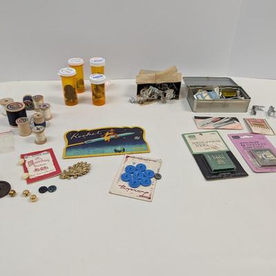 Assortment Of Sewing Supplies