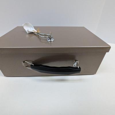 Metal Lock Box With Key