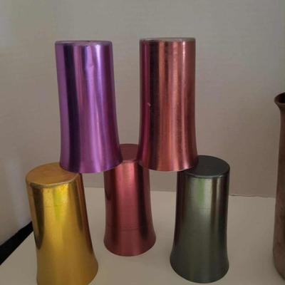Vintage m.c aluminum pitcher Italy