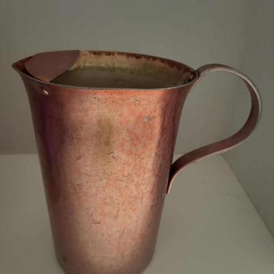 Vintage m.c aluminum pitcher Italy