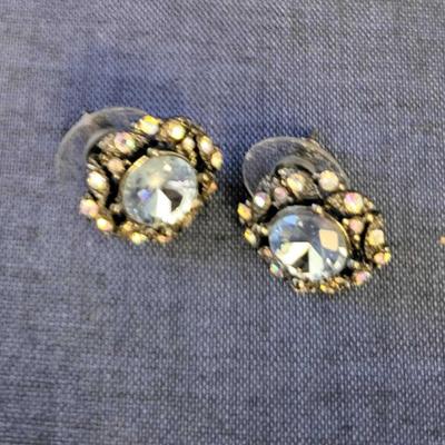 Earrings and necklaces