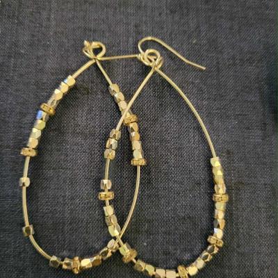 Earrings and necklaces