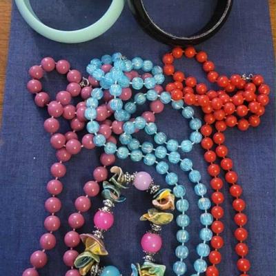 Bracelets and necklaces