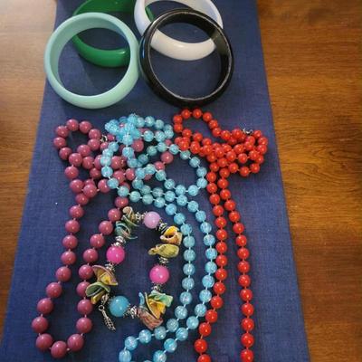Bracelets and necklaces