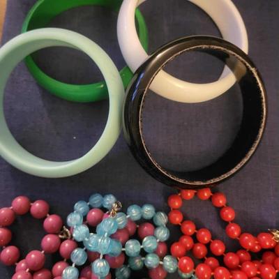 Bracelets and necklaces