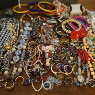 Bulk craft jewelry lot