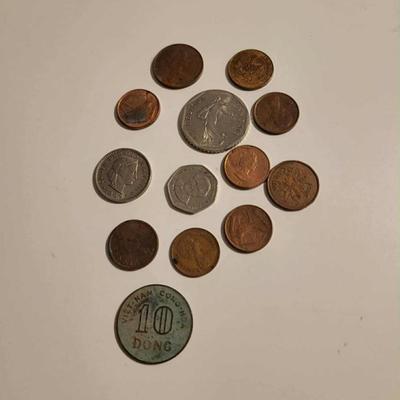 Foreign coins