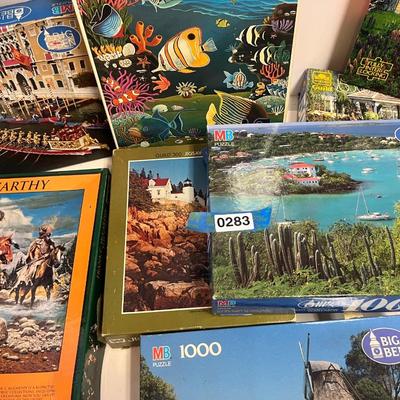 Large Puzzle Lot