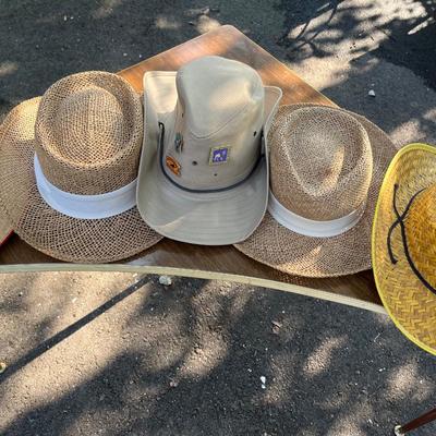 Vintage Summer Hats Lot