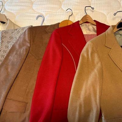 Vintage Men’s Blazers Lot