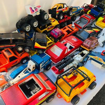 Toy Trucks / Dragster Lot