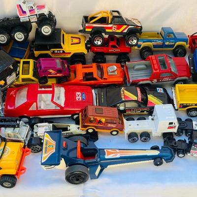 Toy Trucks / Dragster Lot