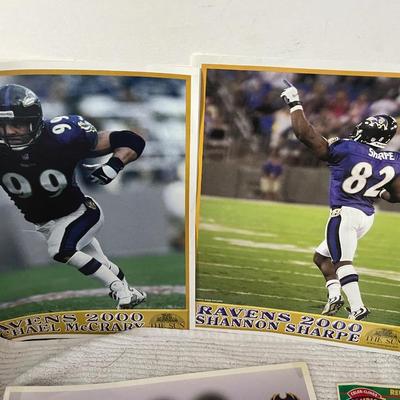 Sports Memorabilia Lot Ravens Orioles +++