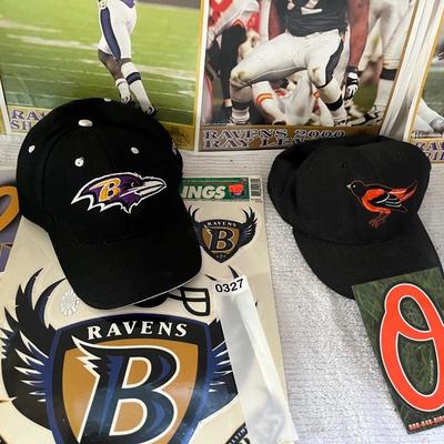 Sports Memorabilia Lot Ravens Orioles +++