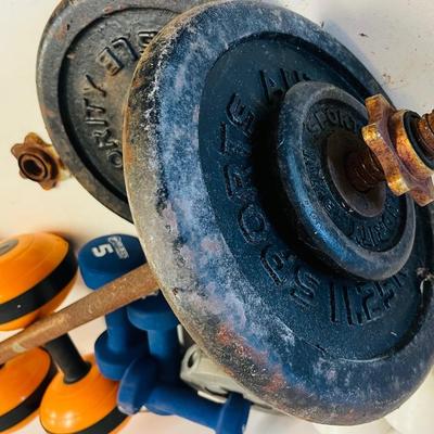 Fitness Hand Weights Lot