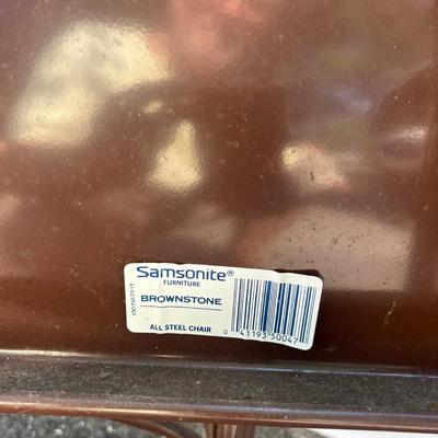 Folding Metal Chairs Lot