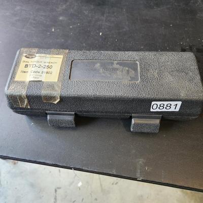Williams Dial Torque Wrench Btd 2 250 3/8" Drive