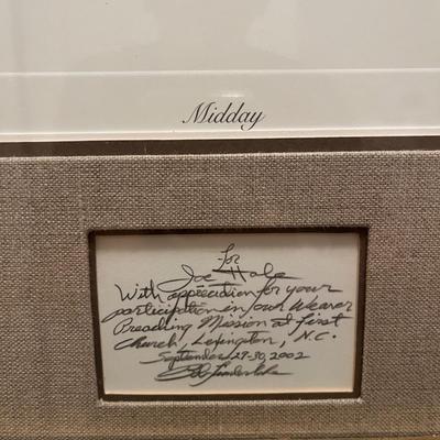 Signed & Numbered ‘Midday’ Print By Bob Timberlake (P-MG)