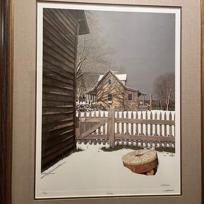 Signed & Numbered ‘Midday’ Print By Bob Timberlake (P-MG)