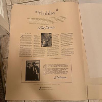 Signed & Numbered ‘Midday’ Print By Bob Timberlake (P-MG)