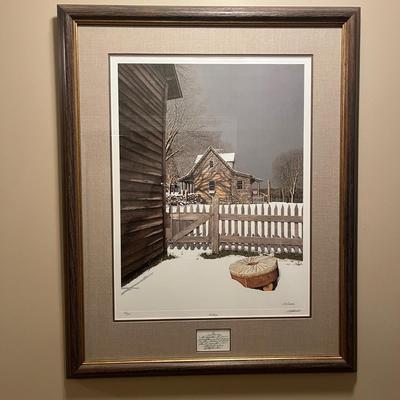 Signed & Numbered ‘Midday’ Print By Bob Timberlake (P-MG)