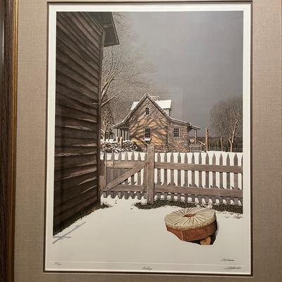 Signed & Numbered ‘Midday’ Print By Bob Timberlake (P-MG)