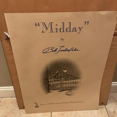 Signed & Numbered ‘Midday’ Print By Bob Timberlake (P-MG)