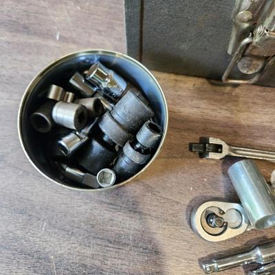 Craftsman Metal Tool box Loaded with Sockets Craftsman, Stanley, Bahco, Blackhawk, Kobalt, Proto and others