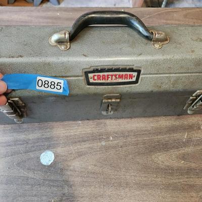 Craftsman Metal Tool box Loaded with Sockets Craftsman, Stanley, Bahco, Blackhawk, Kobalt, Proto and others