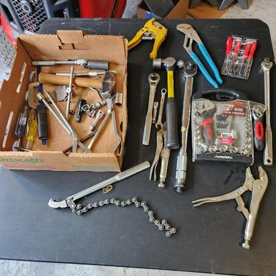 Tool Lot Vise Grip , Husky, Snap-on Craftsman and others