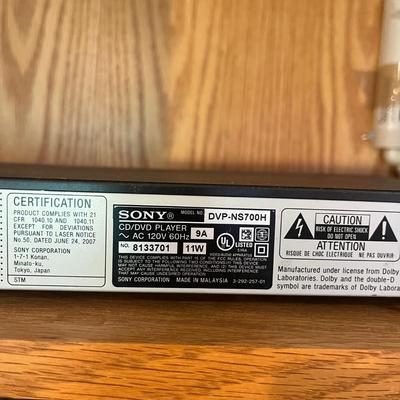 Sony DVD/CD Player & DVDs & CDs (LR-MG)