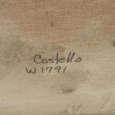Vintage 4’ Wide Oil On Canvas - Signed