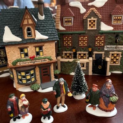 Dept 56 Dickens Village pieces with people