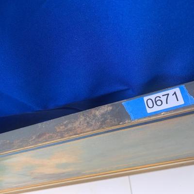 55” Estate Art - Signed / Framed