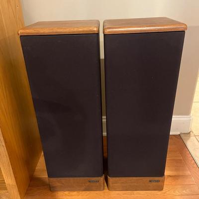 Advent Prodigy Tower Speakers (LR-MG)