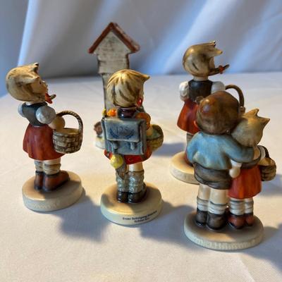 18 Hummel Figurines - ‘Worship’, ‘Chick Girl’ & More (LR-RG)
