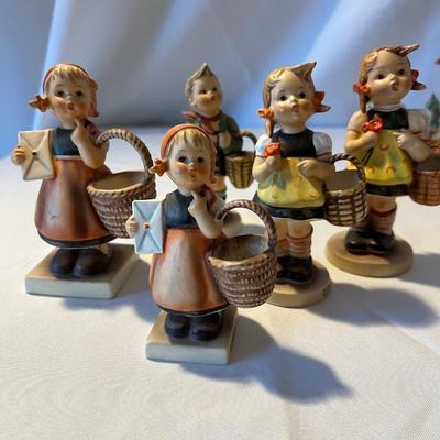 18 Hummel Figurines - ‘Worship’, ‘Chick Girl’ & More (LR-RG)