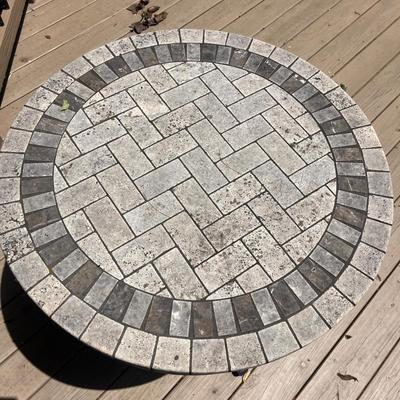 Round Tile Top Table (D-MG)