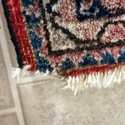 Sale Photo Thumbnail #1479: Measurements
2’ by 3’
Has small tear at corner edge, please refer to photo