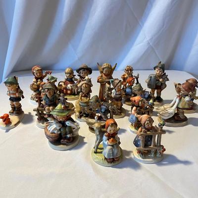 20 Hummel Figurines - ‘Goose Girl’, ‘Wayside Harmony’ & More (LR-RG)