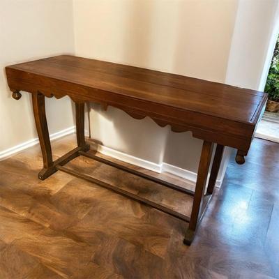 Oak Console/Altar Table (LR-RG)