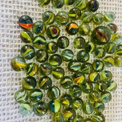 Bag of Vintage Marbles