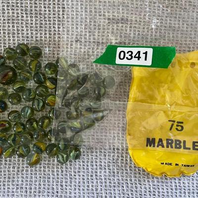 Bag of Vintage Marbles