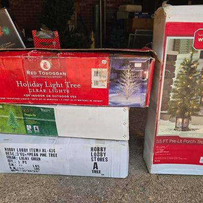 Christmas tree lot