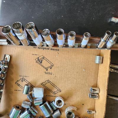 Craftsman Tool bag loaded with Sockets in Photos.