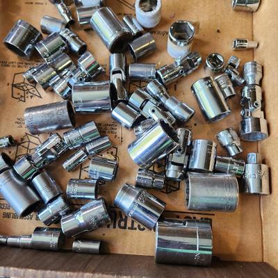 Craftsman Tool bag loaded with Sockets in Photos.