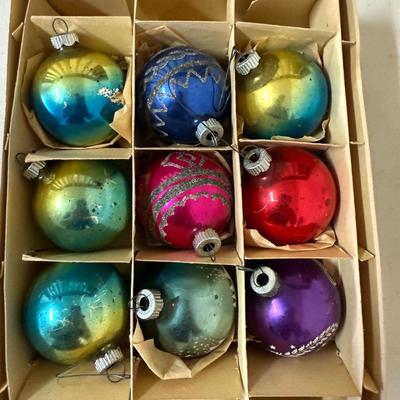 Shiny Brite Vintage Ornaments (G-BM)