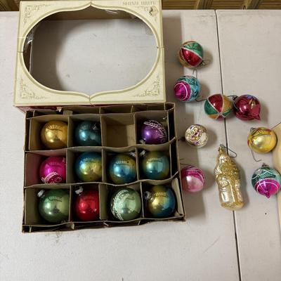 Shiny Brite Vintage Ornaments (G-BM)