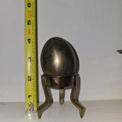 Brass egg