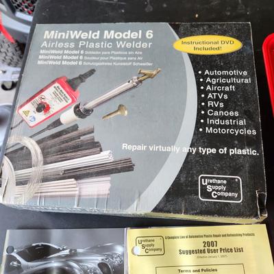 Mini-Weld Model 6 Airless Plastic Welder Kit